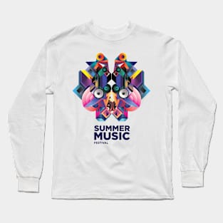 Summer Music Festival Long Sleeve T-Shirt